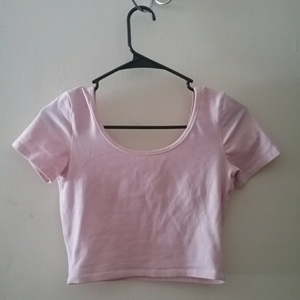 Forever21 cropped short sleeve